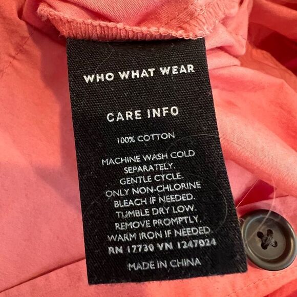 Who What Wear by Target Pink Cropped Jumpsuit Barbiecore Size XS - Picture 6 of 8